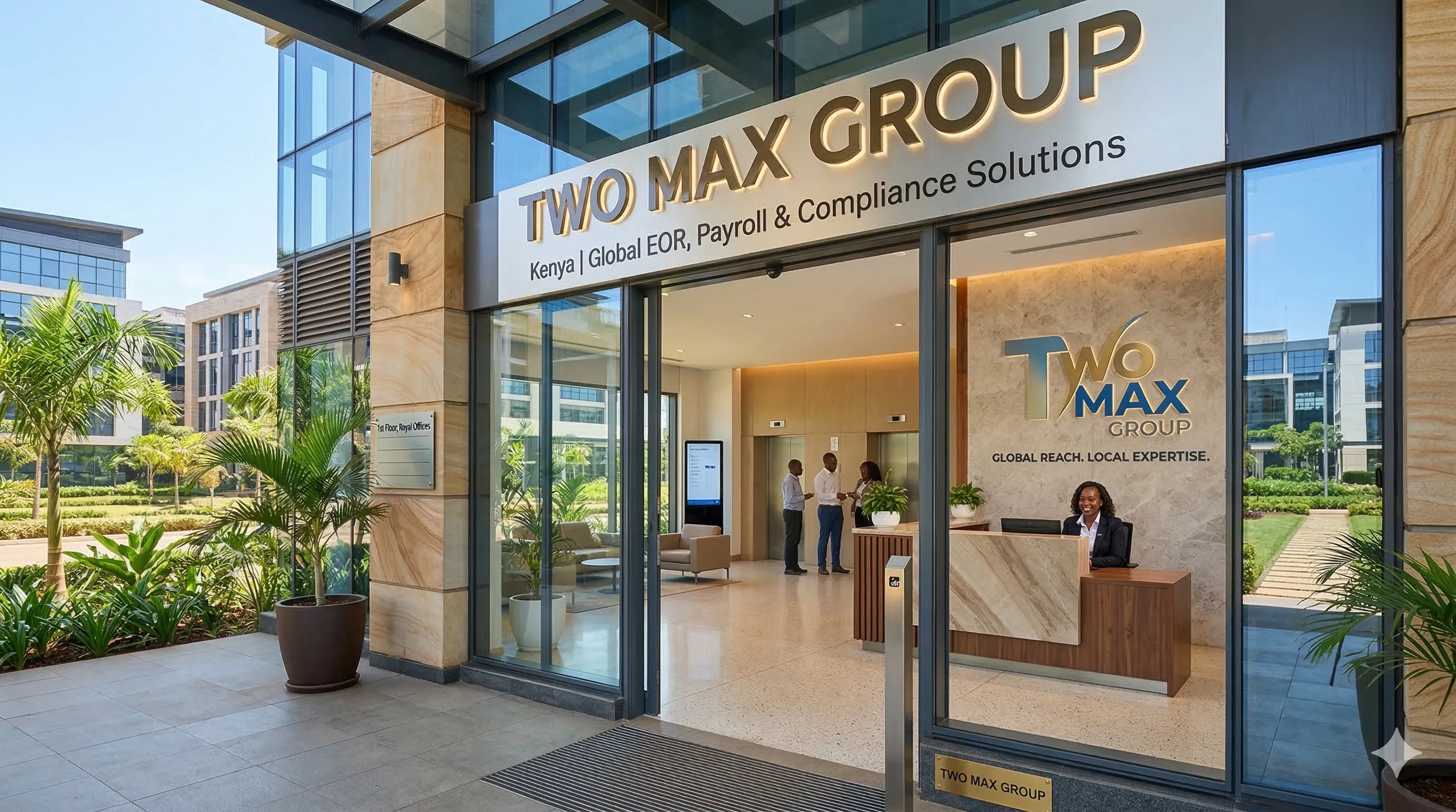 Two Max Group — employer of record Kenya, Nairobi office team